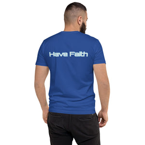 Have Faith - Men's Short Sleeve T-Shirt - Skip The Distance, Inc