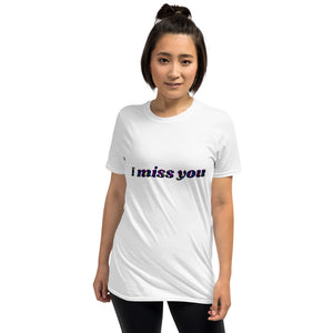 Missing You - Women's T Shirt - Skip The Distance, Inc