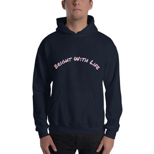 Bright With Life - Men's Hoodie - Skip The Distance, Inc