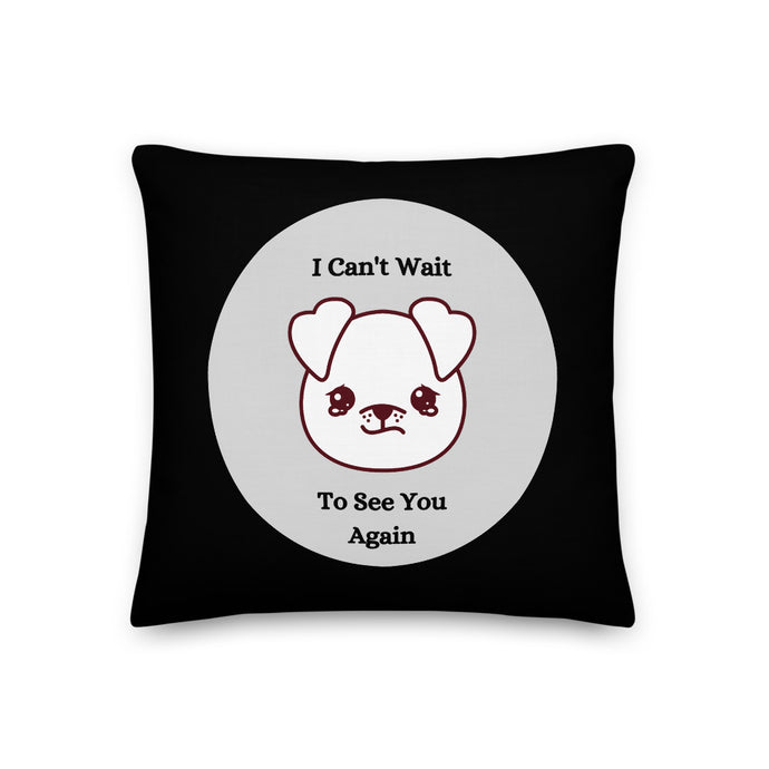 I Want To See You Again - Skip The Distance, Inc I Want To See You Again - Skip The Distance, Inc pillow gift idea for couples. Size 18x18
