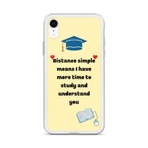 Distance Means - iPhone Case - Skip The Distance, Inc