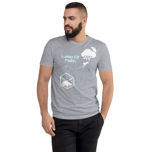 Have Faith - Men's Short Sleeve T-Shirt - Skip The Distance, Inc