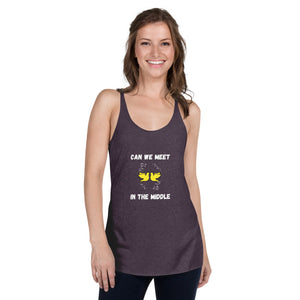 Somewhere In The Middle - Women's Tank Top - Skip The Distance, Inc