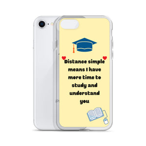 Distance Means - iPhone Case - Skip The Distance, Inc