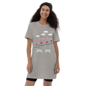 I love You Women's - T-Shirt Dress - Skip The Distance, Inc