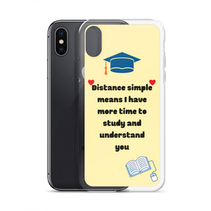 Distance Means - iPhone Case - Skip The Distance, Inc