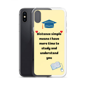 Distance Means - iPhone Case - Skip The Distance, Inc