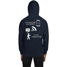 Load image into Gallery viewer, Connection - Men&#39;s Hoodie - Skip The Distance, Inc
