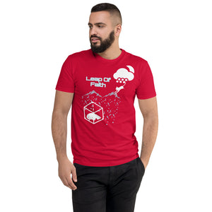 Have Faith - Men's Short Sleeve T-Shirt - Skip The Distance, Inc