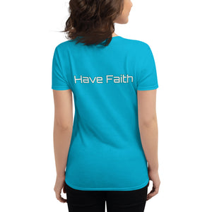 Leap Of Faith - Women's Short Sleeve T-Shirt - Skip The Distance, Inc