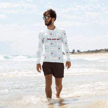 Load image into Gallery viewer, Just In News - Men&#39;s Rash Guard - Skip The Distance, Inc
