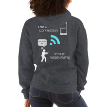 Load image into Gallery viewer, Only Connection - Women&#39;s Hoodie - Skip The Distance, Inc
