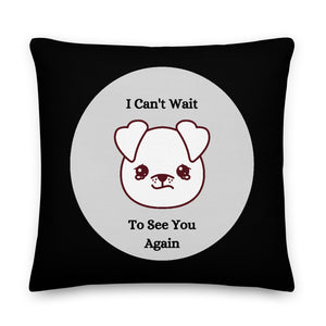 I Want To See You Again - Skip The Distance, Inc I Want To See You Again - Skip The Distance, Inc pillow gift idea for couples. Size 22x22