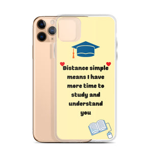 Distance Means - iPhone Case - Skip The Distance, Inc