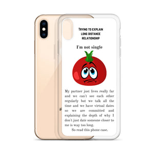 I'm Not Single - iPhone Case - Skip The Distance, Inc