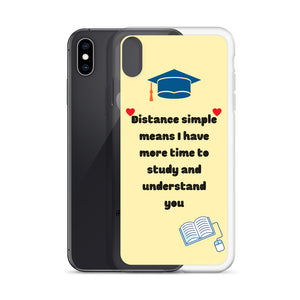 Distance Means - iPhone Case - Skip The Distance, Inc