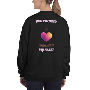 A Colored Heart - Women's Sweater - Skip The Distance, Inc