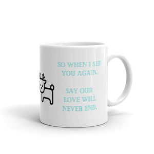 Prancing In The Snow - Skip The Distance, Inc,  Snow Mug