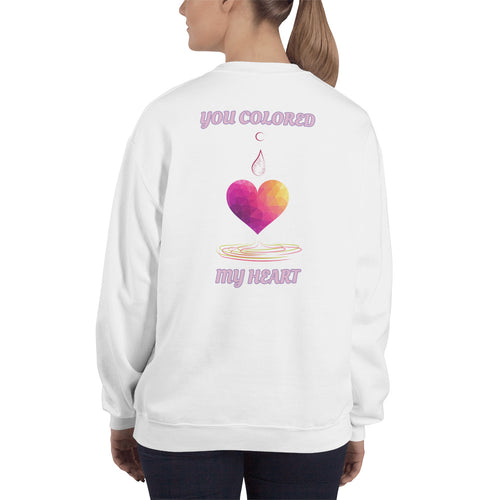 A Colored Heart - Women's Sweater - Skip The Distance, Inc
