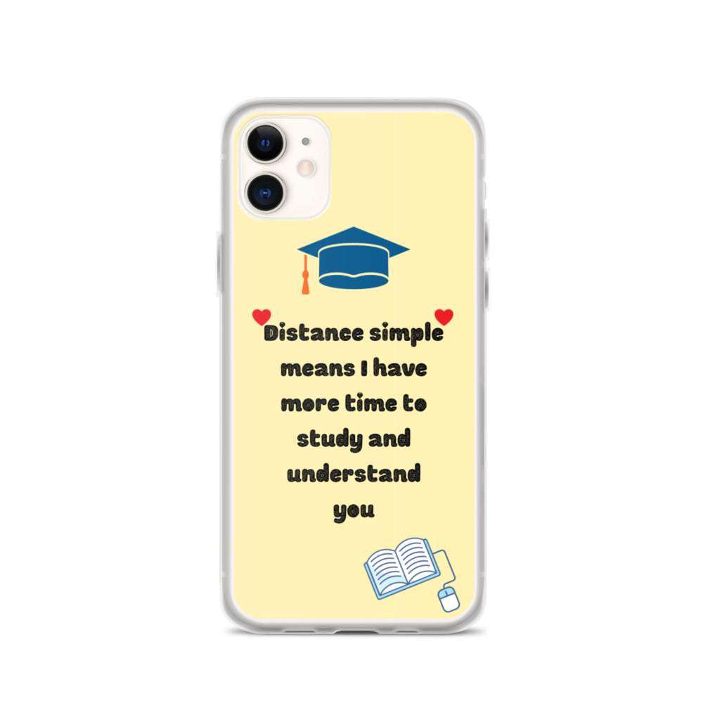 Distance Means - iPhone Case - Skip The Distance, Inc