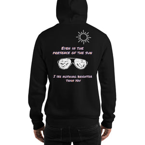 Bright With Life - Men's Hoodie - Skip The Distance, Inc