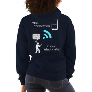 Only Connection - Women's Hoodie - Skip The Distance, Inc