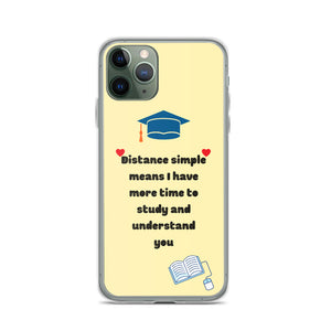 Distance Means - iPhone Case - Skip The Distance, Inc