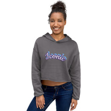 Load image into Gallery viewer, Iconic - Women&#39;s Cropped Hoodie - Skip The Distance, Inc
