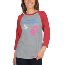 Load image into Gallery viewer, Finding The Way - Women&#39;s 3/4 Sleeve Raglan Shirt - Skip The Distance, Inc

