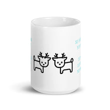 Load image into Gallery viewer, Prancing In The Snow - Skip The Distance, Inc,  Snow Mug
