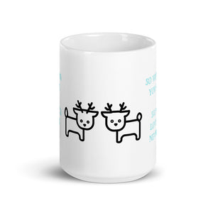 Prancing In The Snow - Skip The Distance, Inc,  Snow Mug