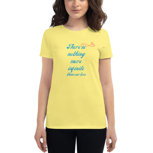 Infinite - Women's Short Sleeve T-Shirt - Skip The Distance, Inc