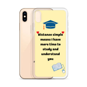 Distance Means - iPhone Case - Skip The Distance, Inc