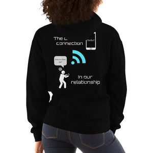Only Connection - Women's Hoodie - Skip The Distance, Inc