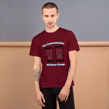 Load image into Gallery viewer, Our Communication - Men&#39;s T-Shirt - Skip The Distance, Inc
