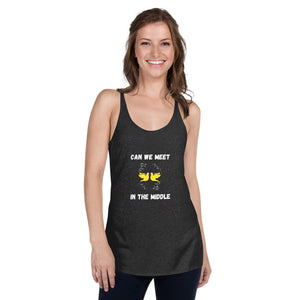 Somewhere In The Middle - Women's Tank Top - Skip The Distance, Inc