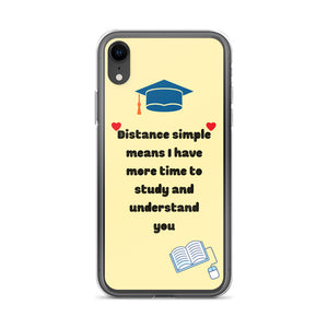 Distance Means - iPhone Case - Skip The Distance, Inc