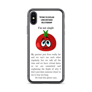 I'm Not Single - iPhone Case - Skip The Distance, Inc