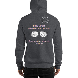 Bright With Life - Men's Hoodie - Skip The Distance, Inc