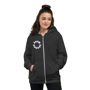 Apple And I - Women's Zip Up Hoodie - Skip The Distance, Inc