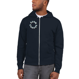 Cannot Deny - Men's Zip Up Hoodie - Skip The Distance, Inc