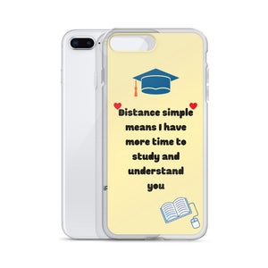 Distance Means - iPhone Case - Skip The Distance, Inc