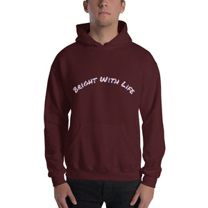 Bright With Life - Men's Hoodie - Skip The Distance, Inc