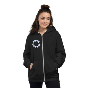 Apple And I - Women's Zip Up Hoodie - Skip The Distance, Inc