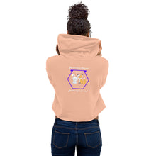 Load image into Gallery viewer, Iconic - Women&#39;s Cropped Hoodie - Skip The Distance, Inc
