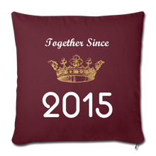 Load image into Gallery viewer, Customize - Together Since Pillowcase - Skip The Distance, Inc
