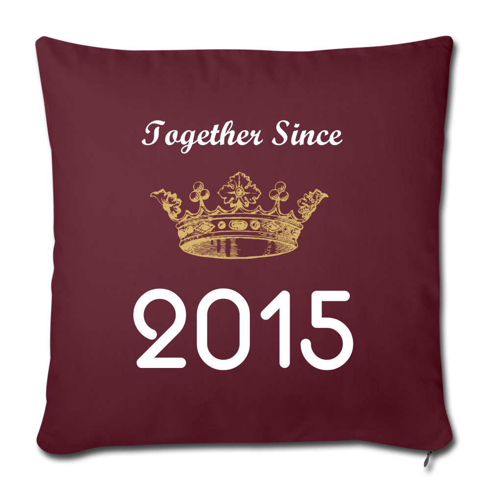 Customize - Together Since Pillowcase - Skip The Distance, Inc