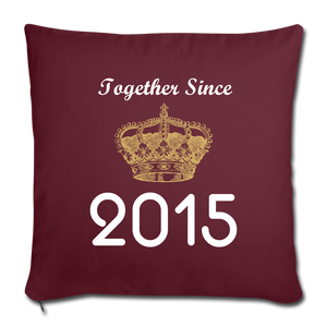 Customize - Together Since Pillowcase - Skip The Distance, Inc