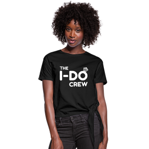 Custom - Women's Knotted T-Shirt - Skip The Distance, Inc