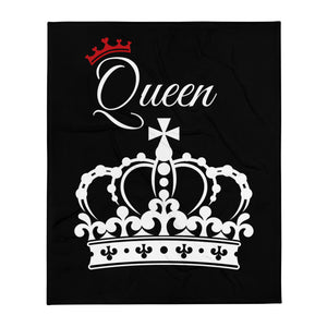 Queen Throw Blanket - Black - Skip The Distance